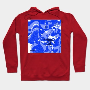 garden of the monsters in death parade ecopop Hoodie